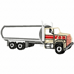 Truck Embroidery Design 2 Truck Embroidery Design 2